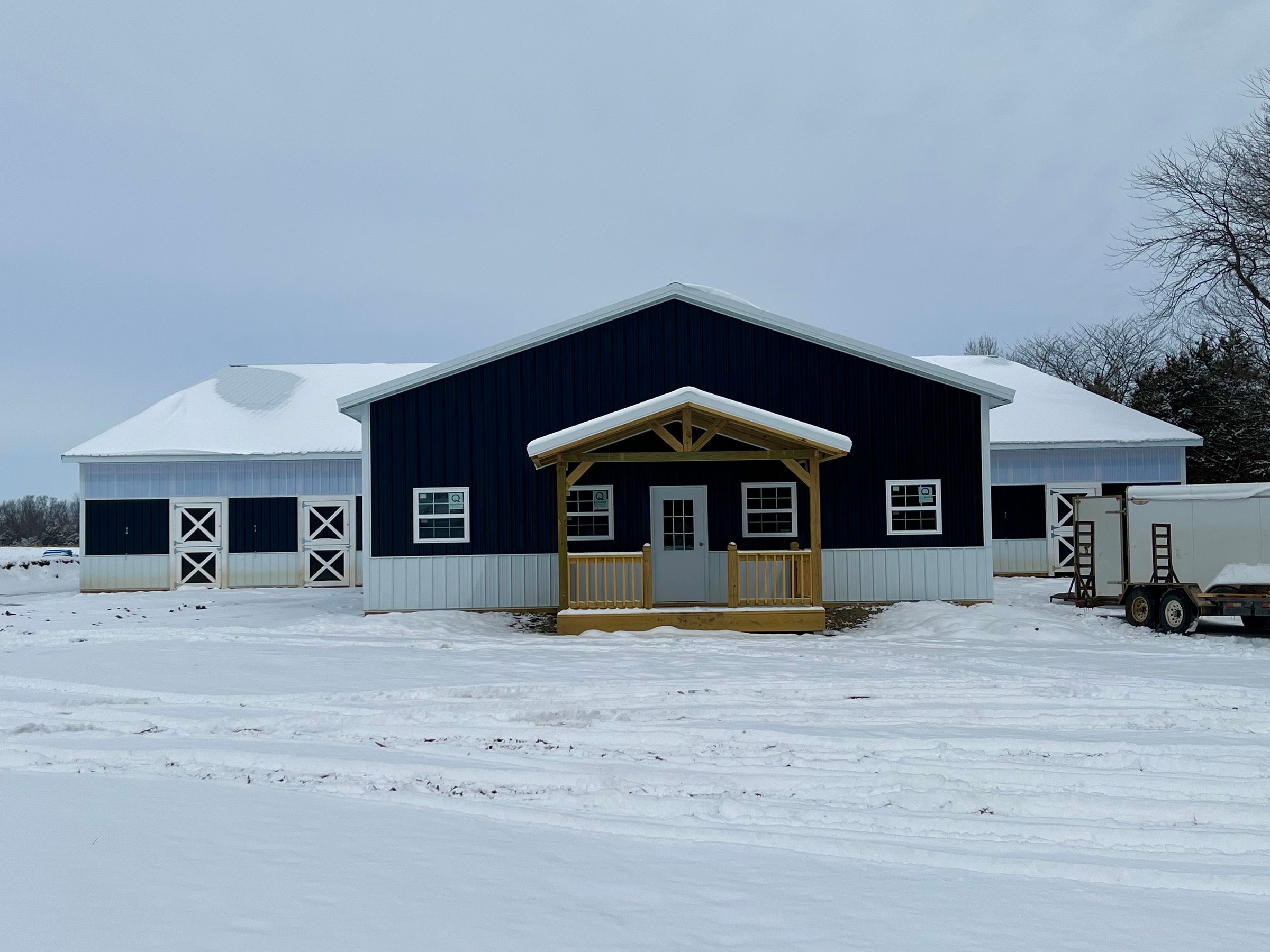 Martin Roofing and Construction metal building project